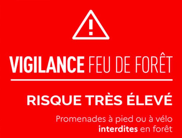 Vigilance feux de forêt !!